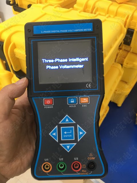 Three phase digital phase meter,HB-XV3000