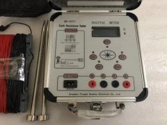 Grounding resistance tester|Electronic grounding megger|HB-25